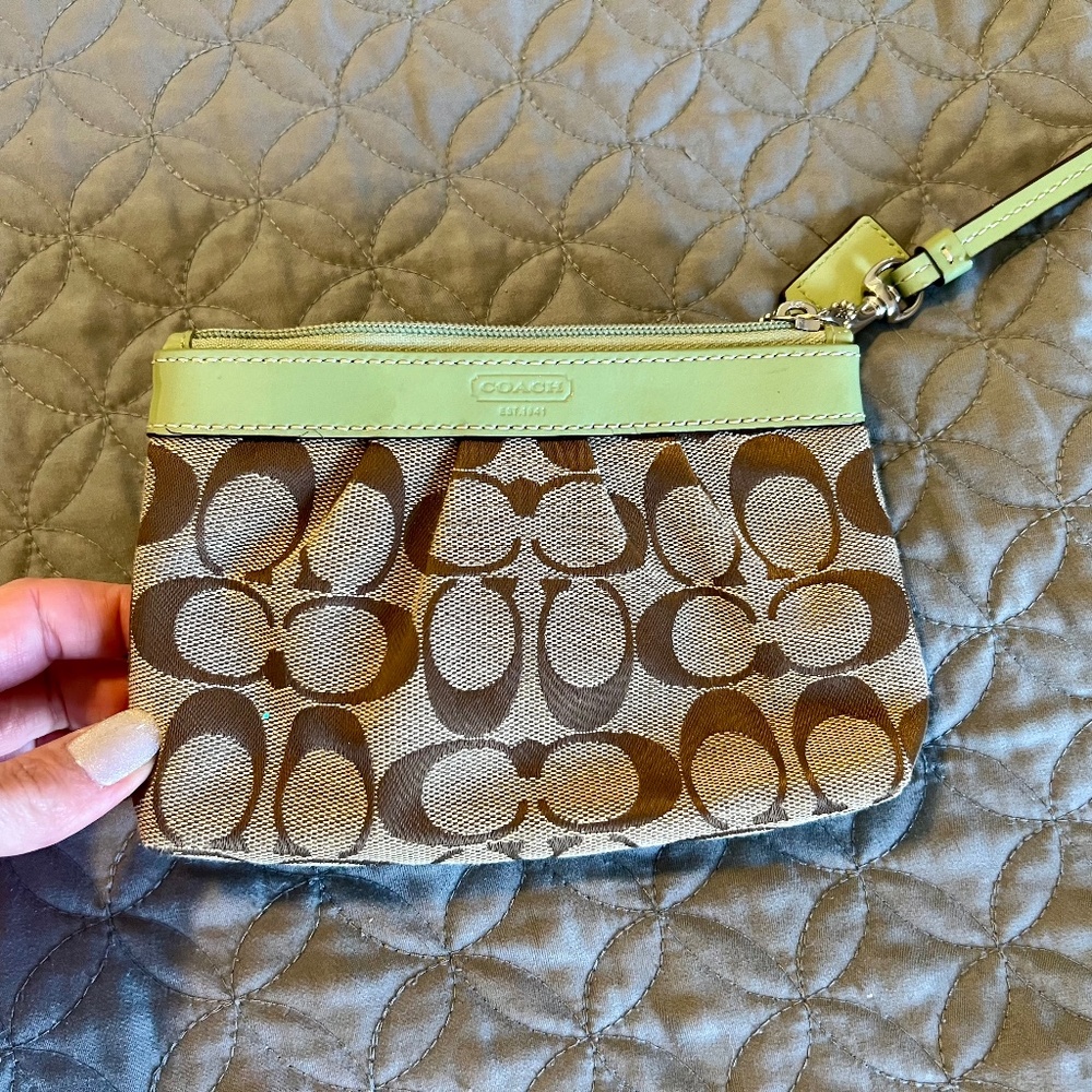 Coach Wristlet